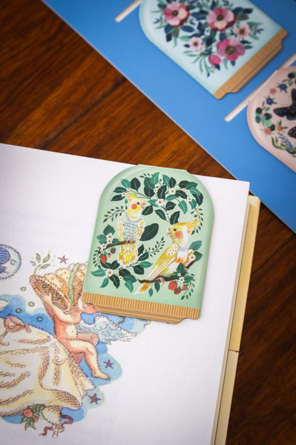 Blooming Terrariums Magnetic Bookmarks