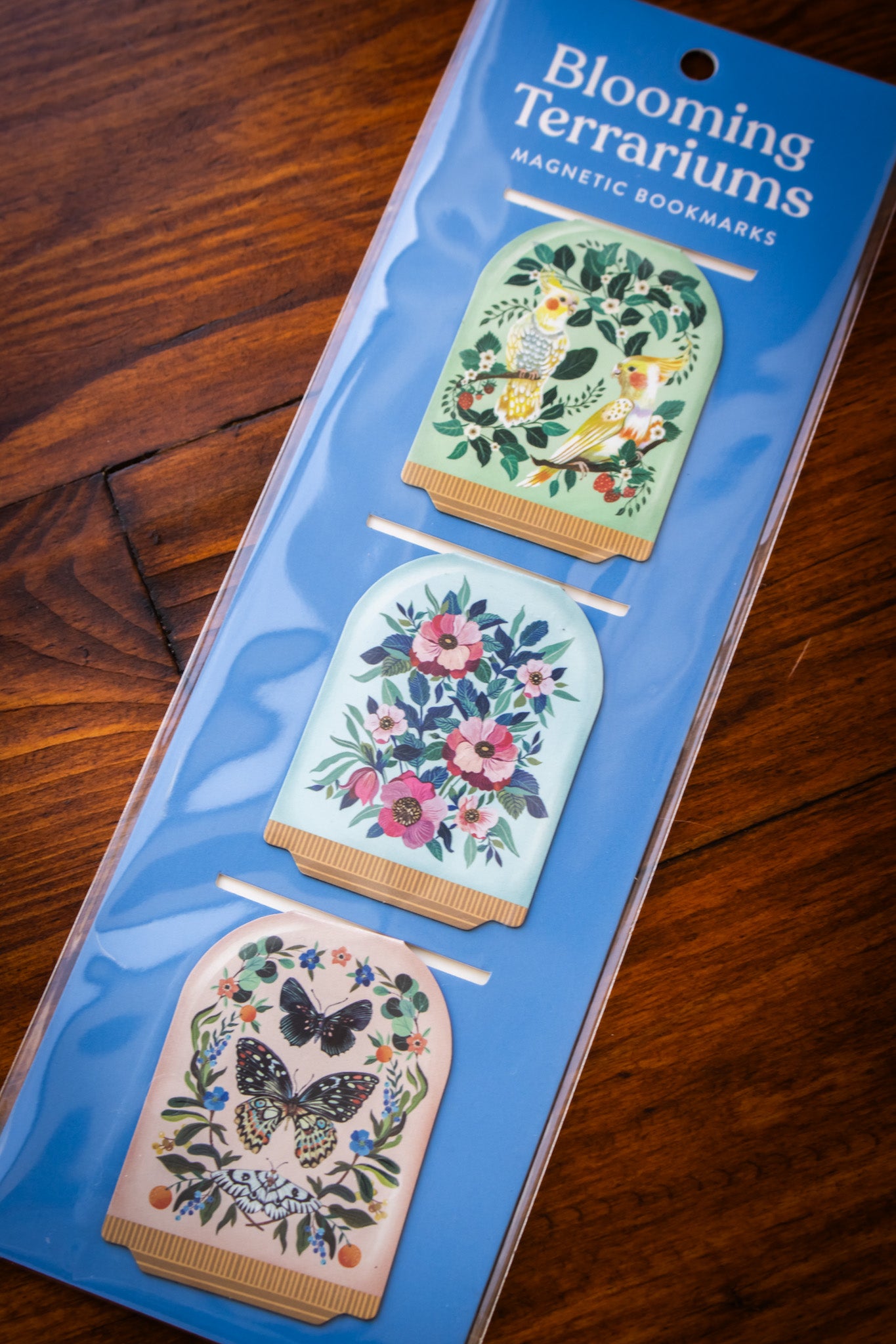 Blooming Terrariums Magnetic Bookmarks