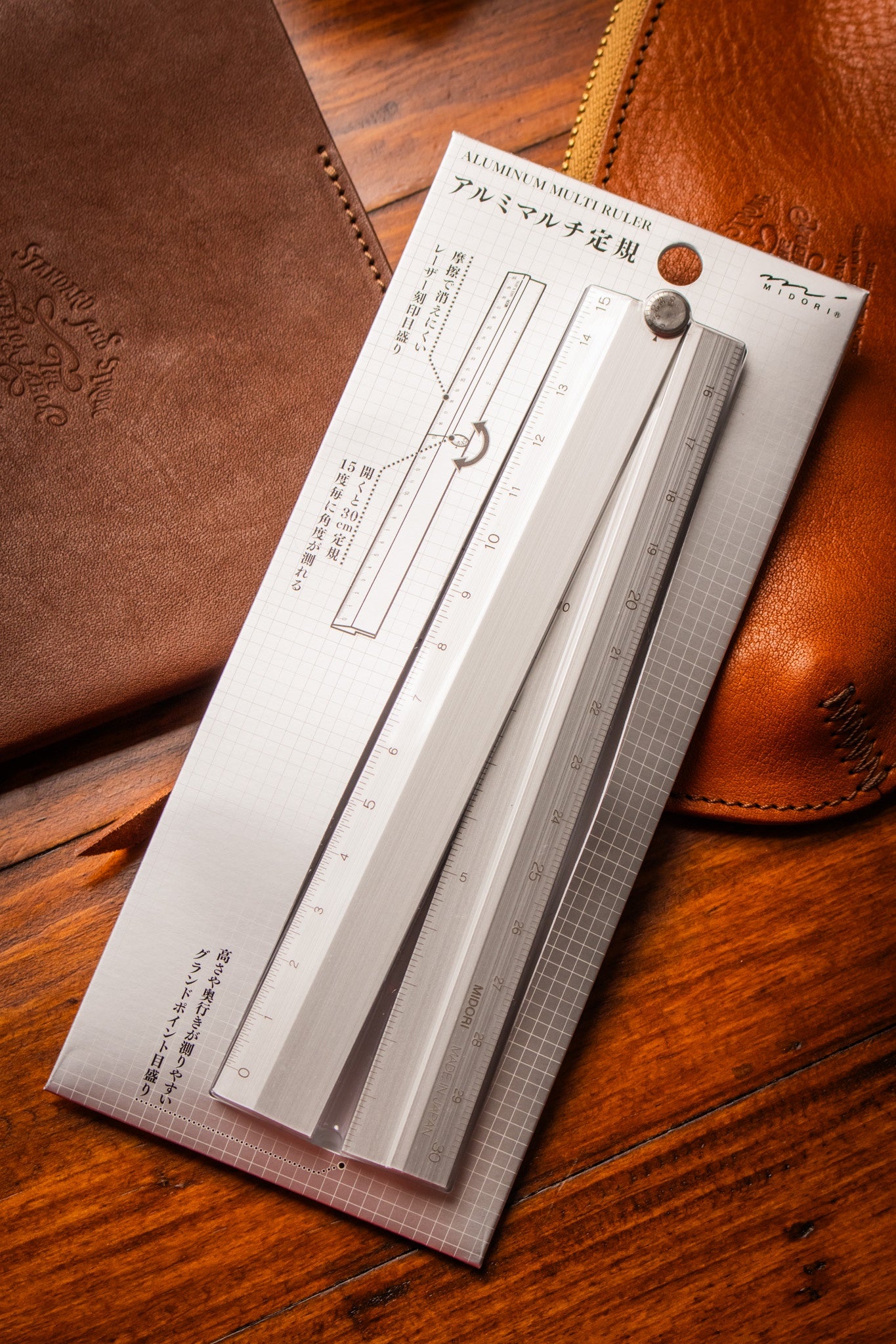 Aluminium Extending Ruler - Silver