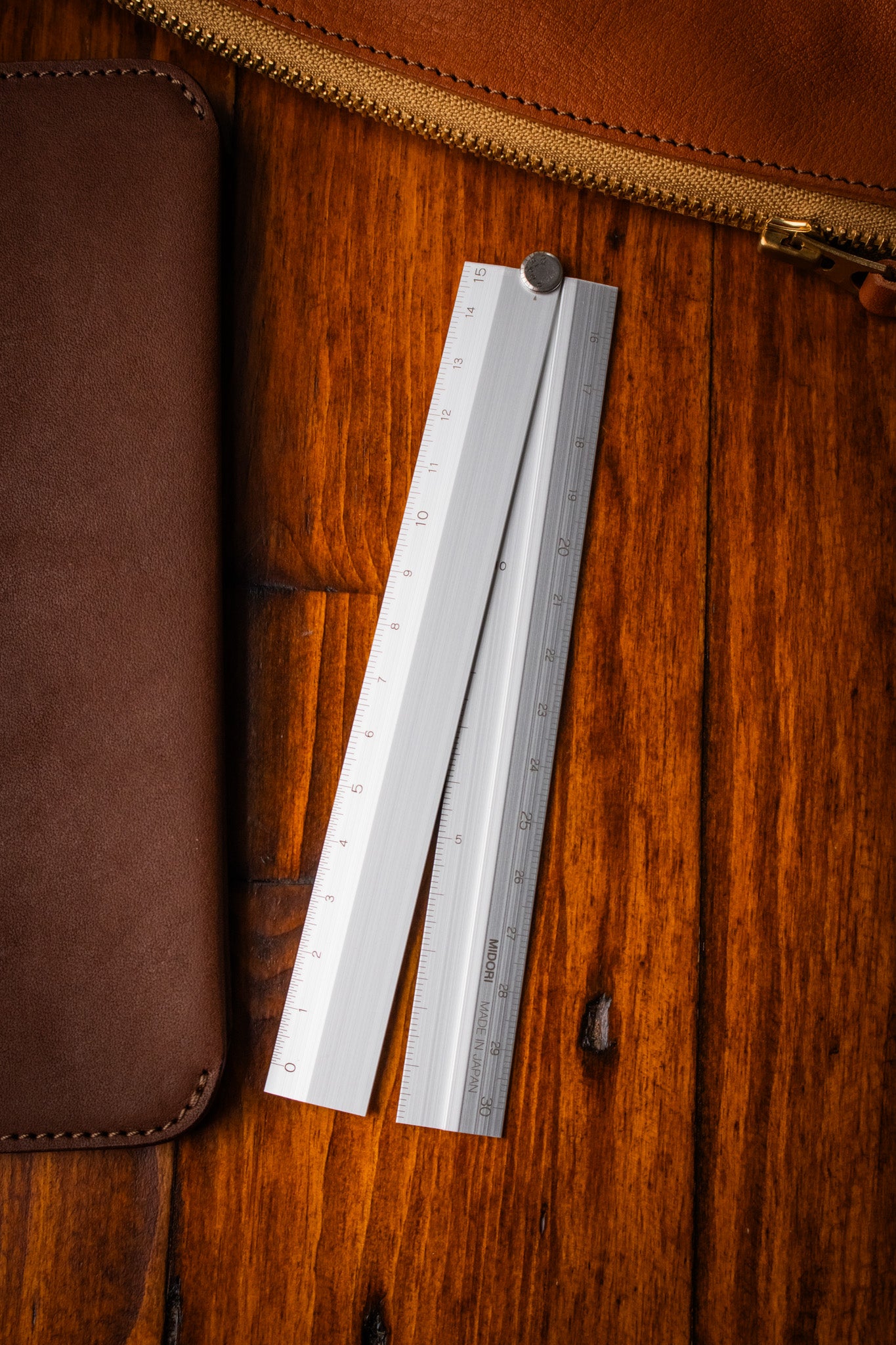 Aluminium Extending Ruler - Silver