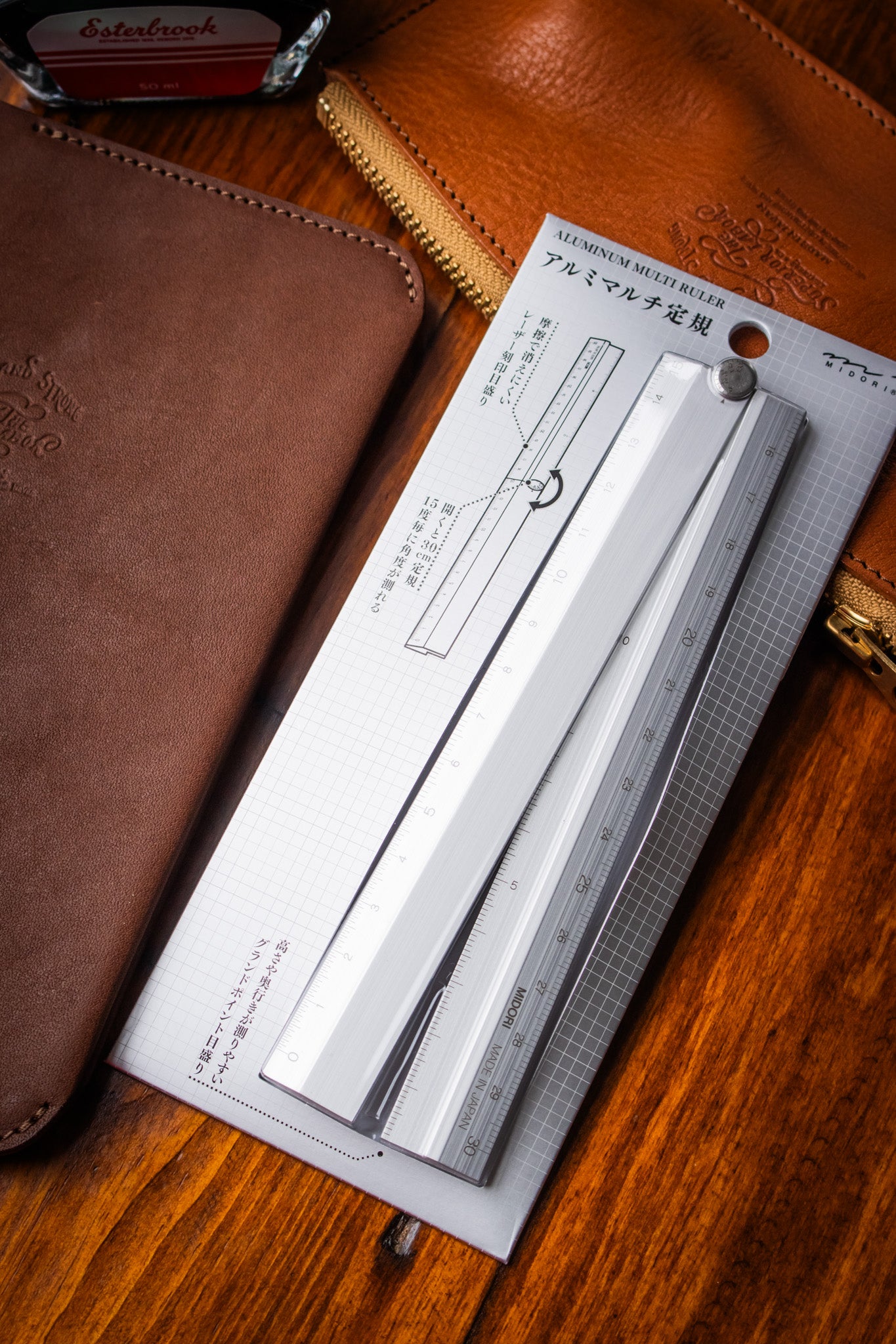 Aluminium Extending Ruler - Silver
