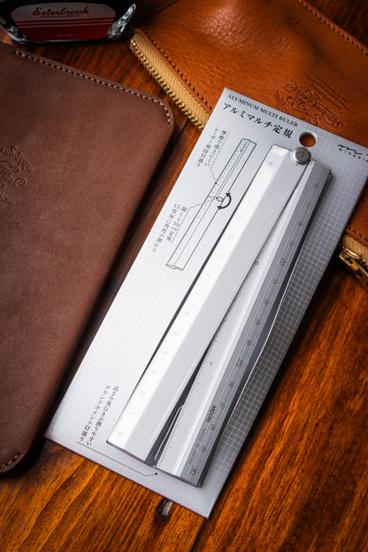 Aluminium Extending Ruler - Silver