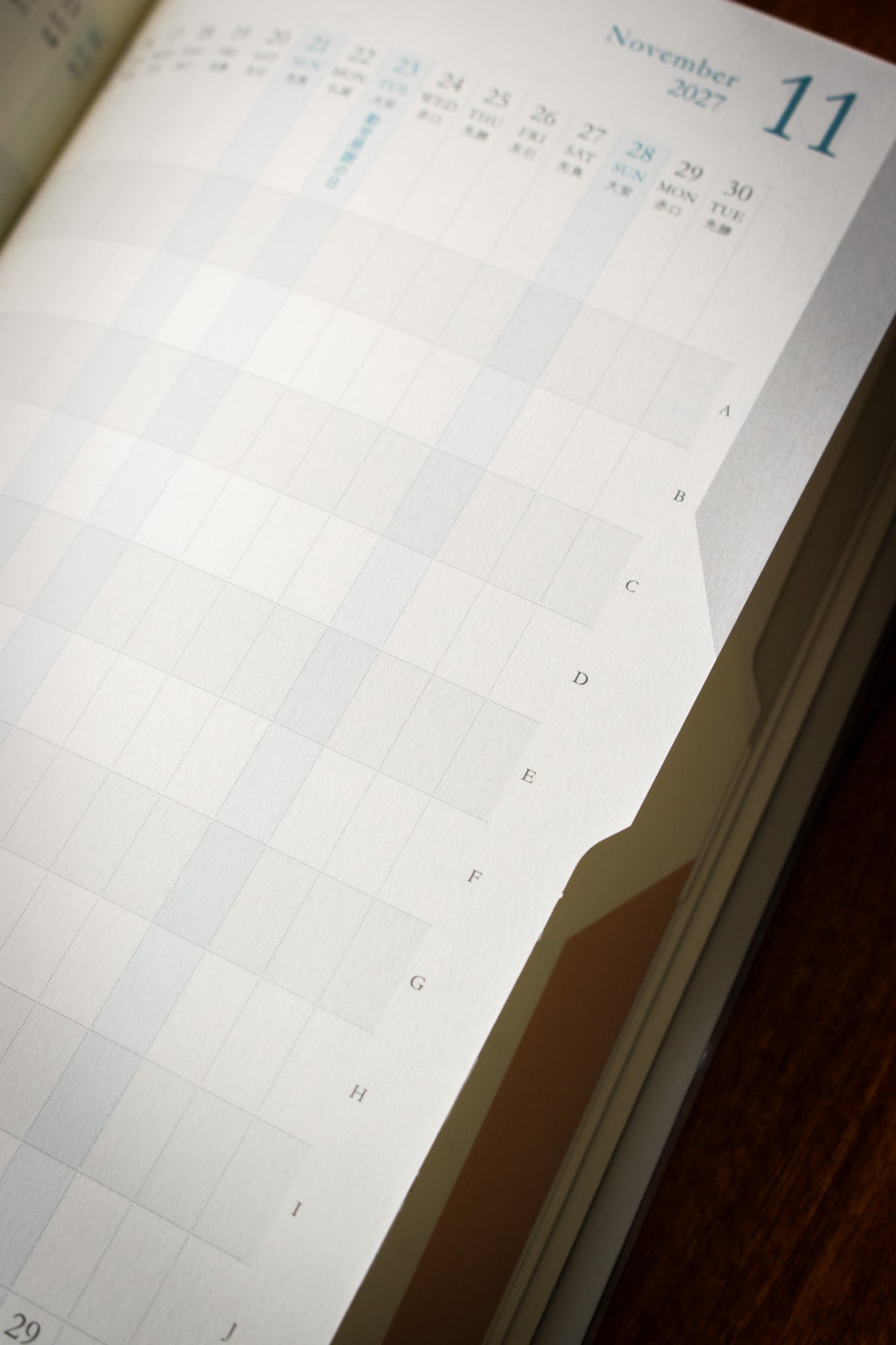 Double Schedule B6 Progress Yellow 2027