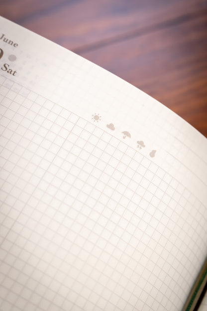 2027 Diary Hibino - A6 Camel