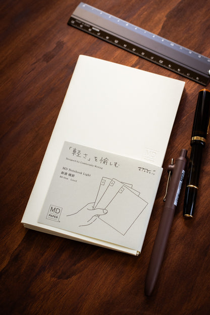 MD Notebook Light - Lined B6 Slim