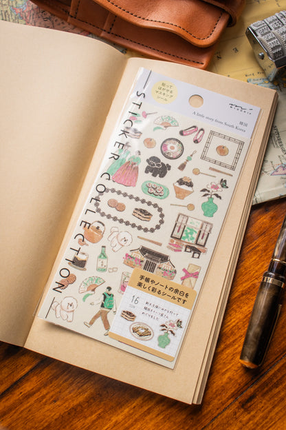Country Story Stickers - South Korea