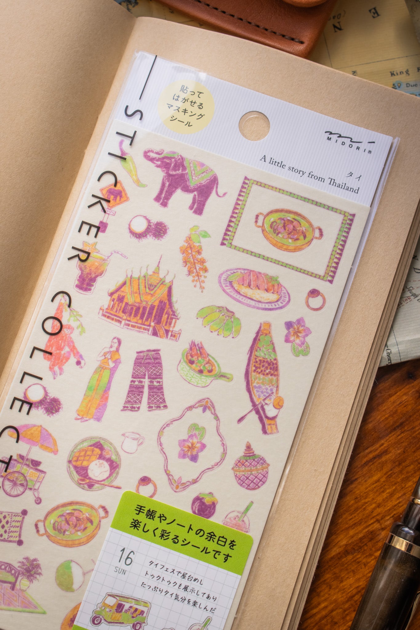 Country Story Stickers - Thailand