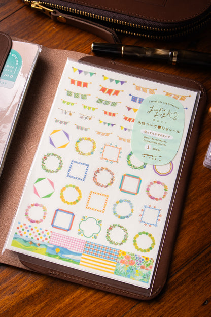 Yuru Log Sticker Sheet - Decorations