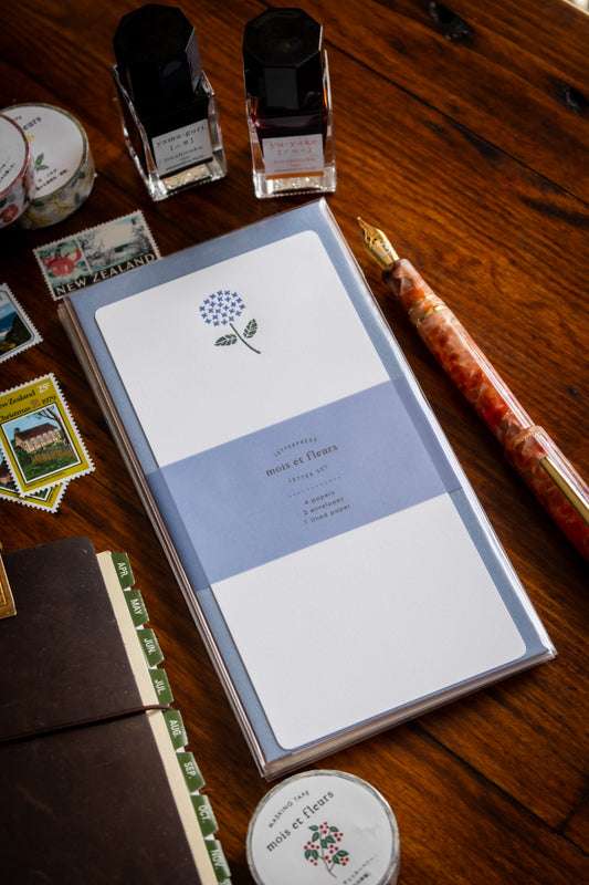 Letter Set - Hydrangea