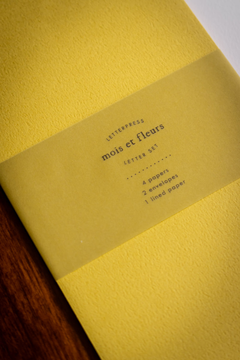 Letter Set - Mimosa