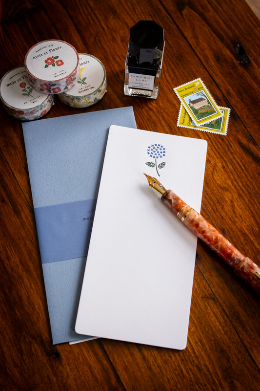 Letter Set - Hydrangea