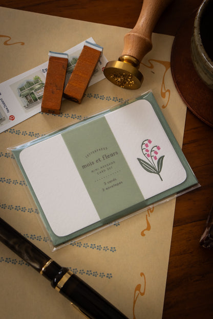 Message Cards - Lily of the Valley