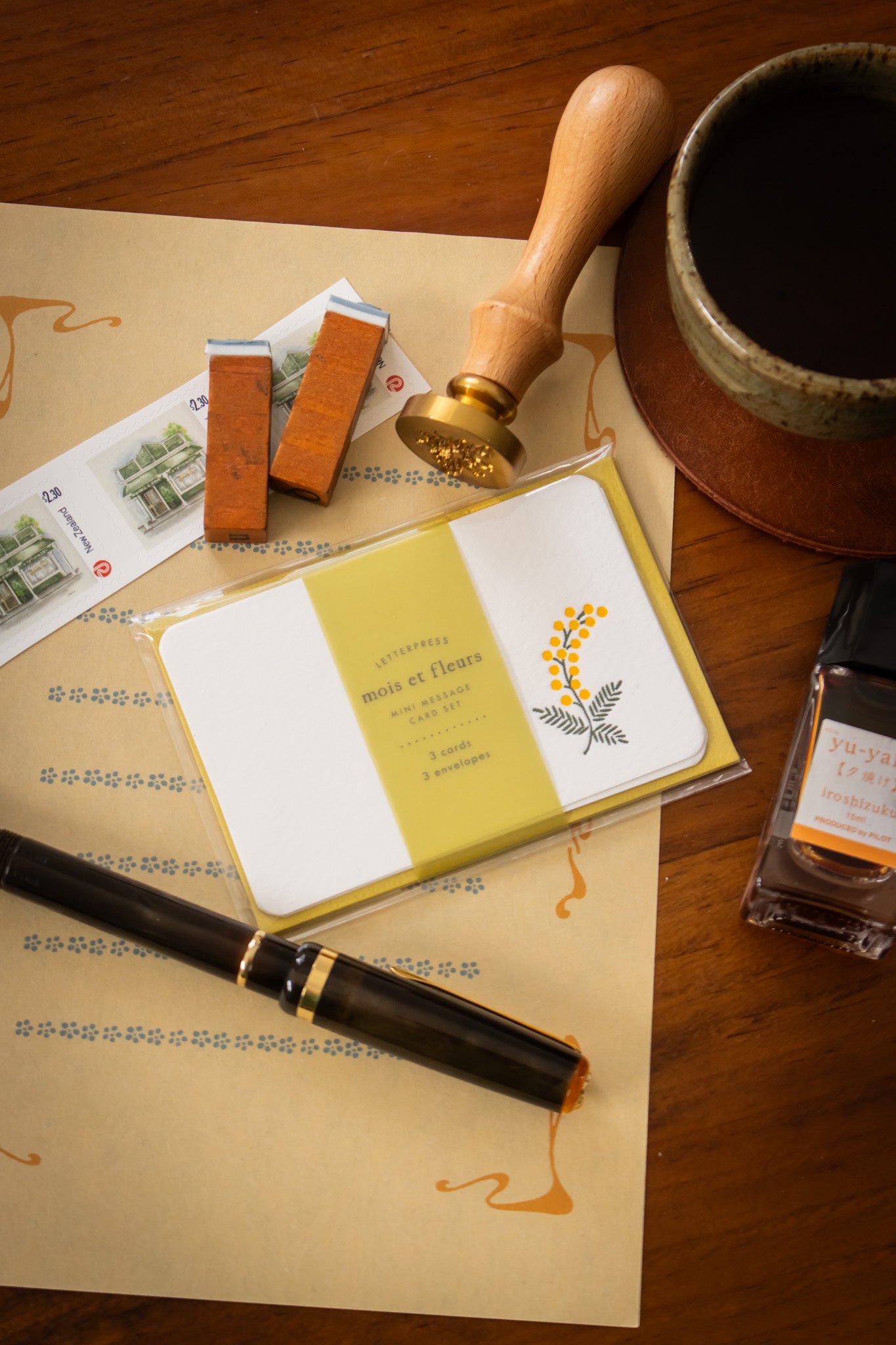 Message Cards - Mimosa