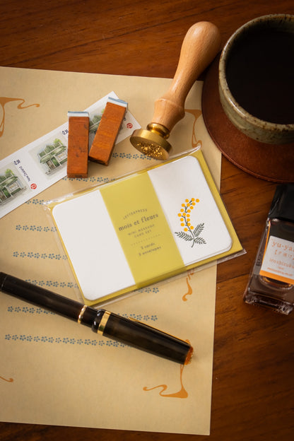 Message Cards - Mimosa