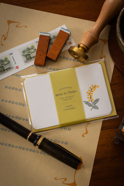 Message Cards - Mimosa