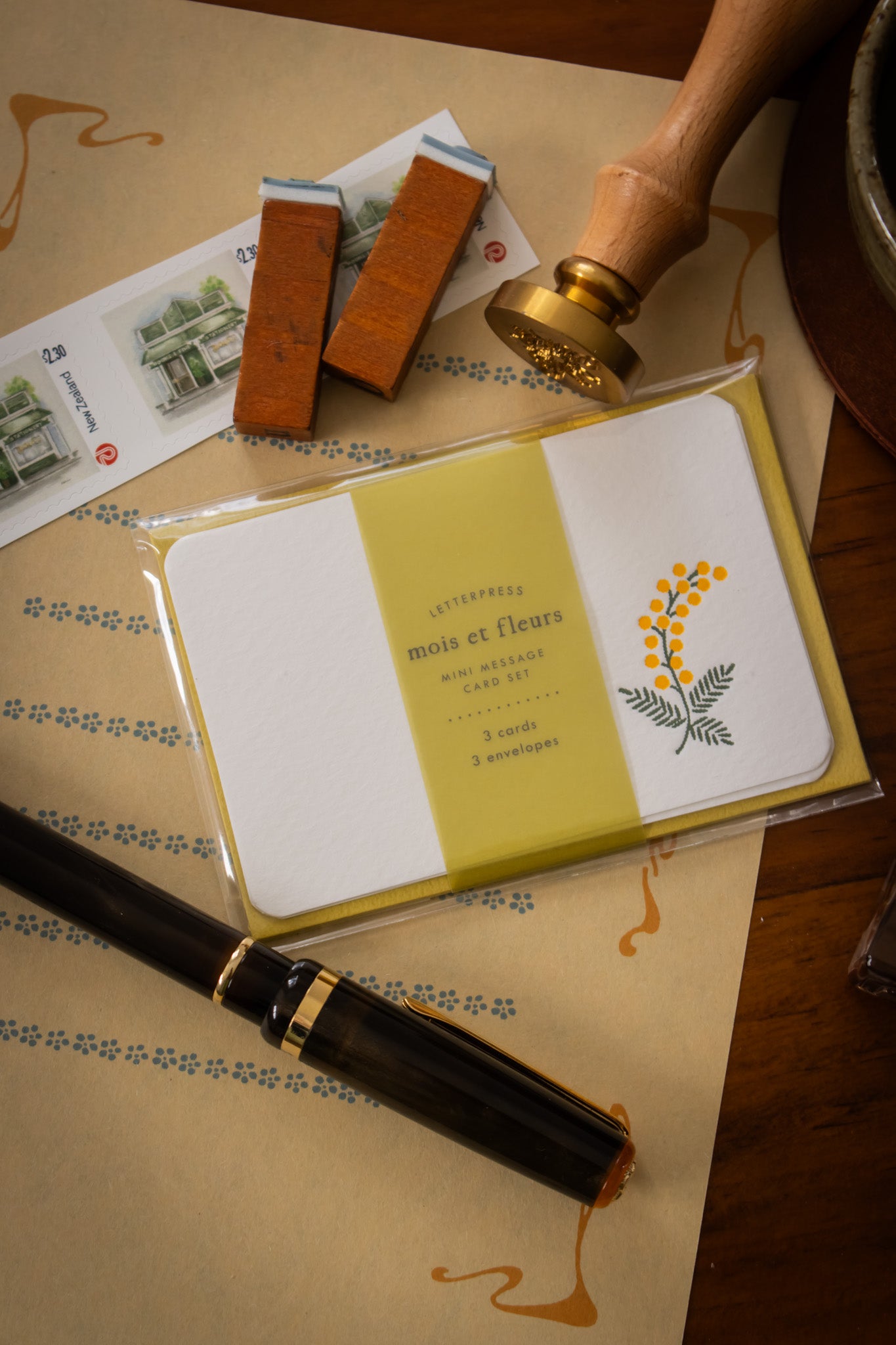 Message Cards - Mimosa