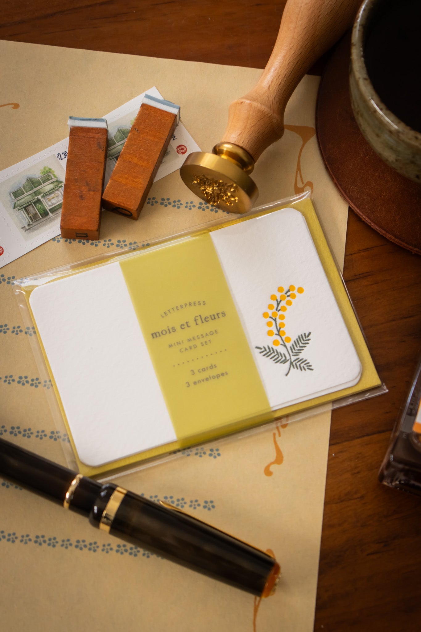 Message Cards - Mimosa