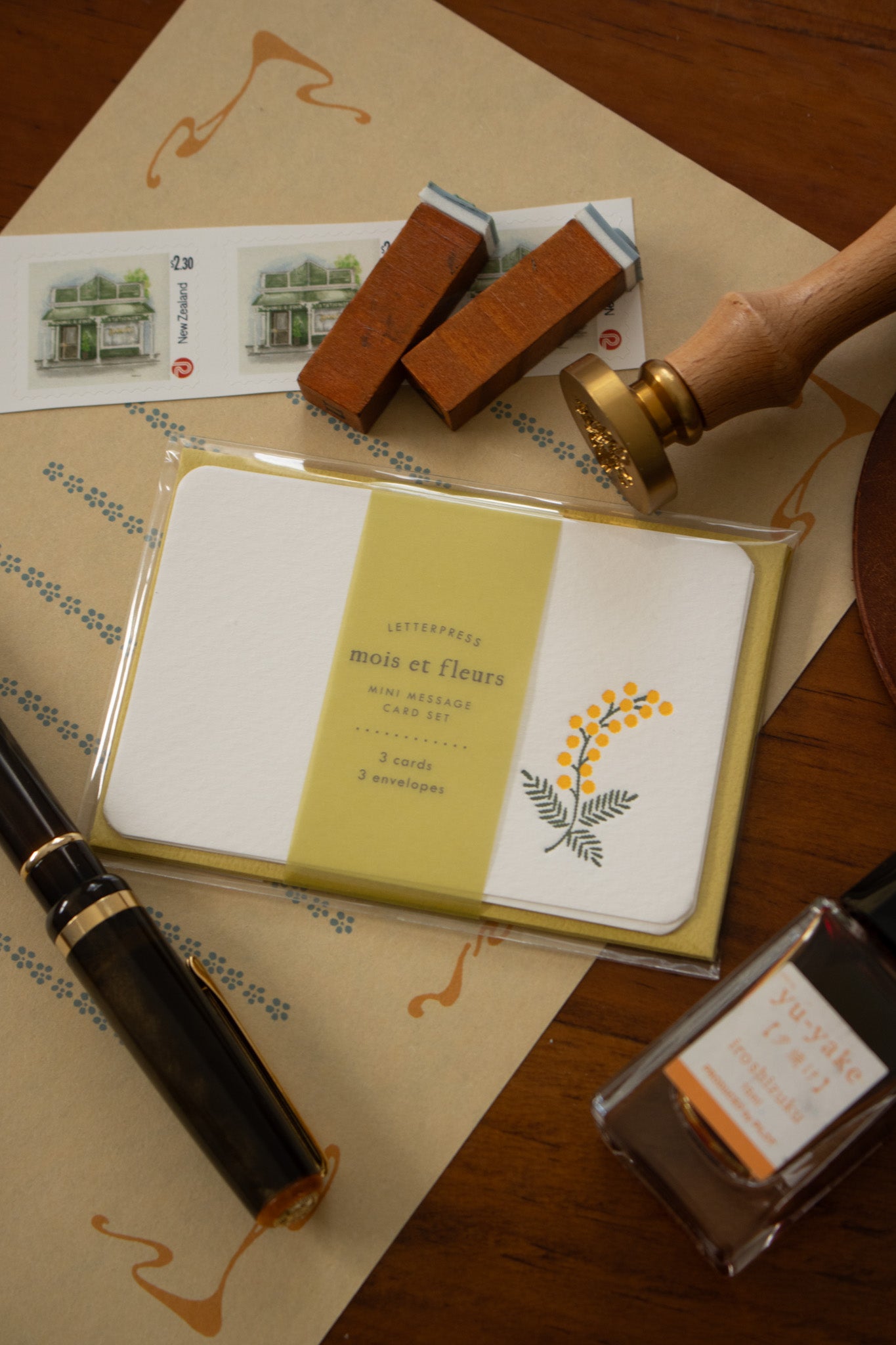 Message Cards - Mimosa