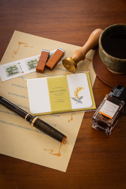 Message Cards - Mimosa