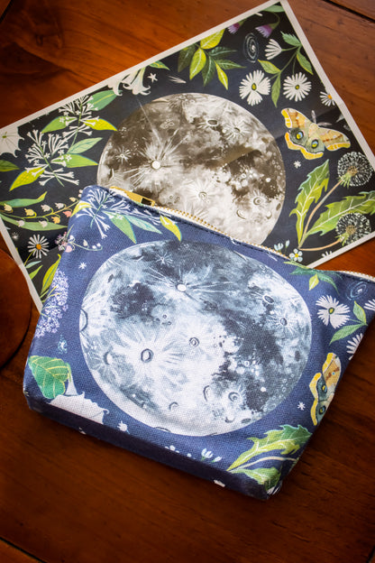 Moonflower 500 Piece Jigsaw & Canvas Pouch