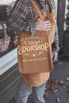 Village Bookshop Logo Tote - Camel