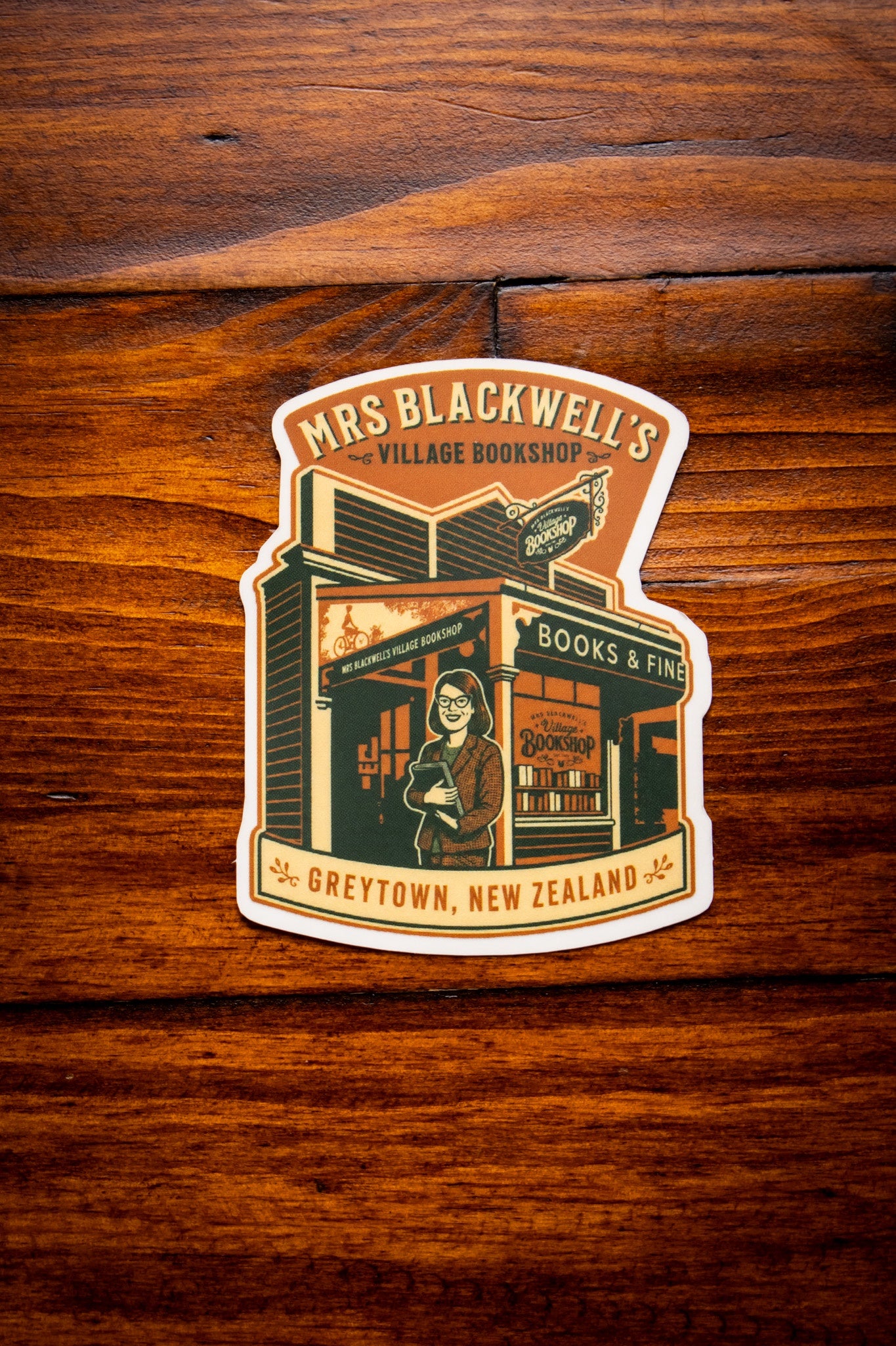 Mrs Blackwell's Shopfront Sticker