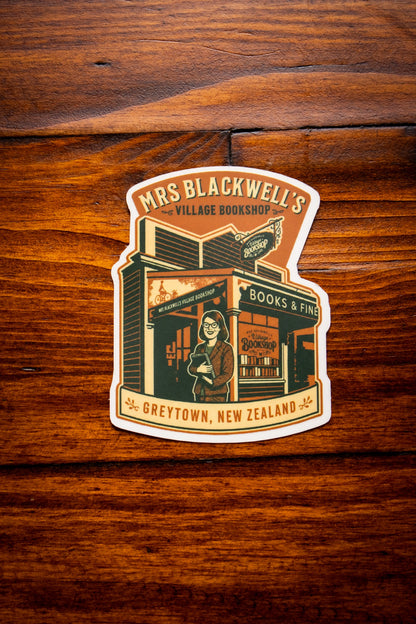 Mrs Blackwell's Shopfront Sticker