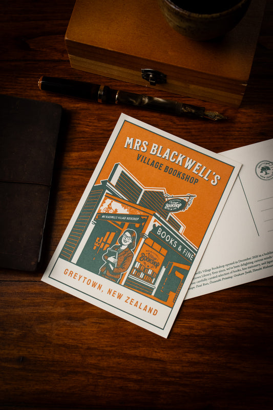 Mrs Blackwell's Letterpress Postcard