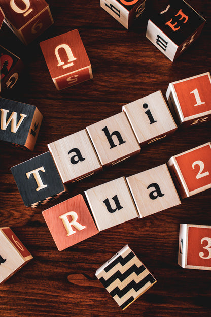 Māori Alphabet Blocks