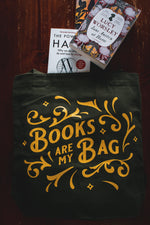 Books Are My Bag Tote (Army)