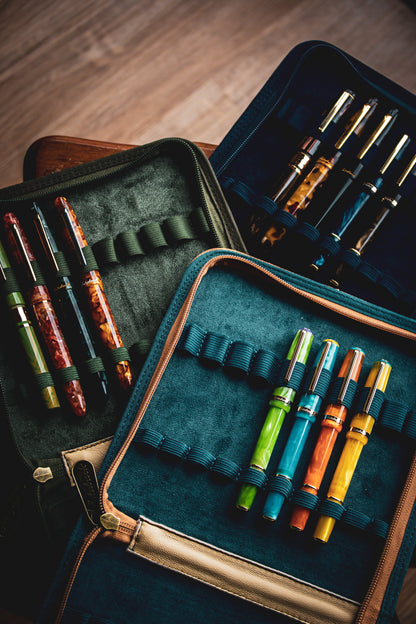 20 Pen Zipper Case - Army Green