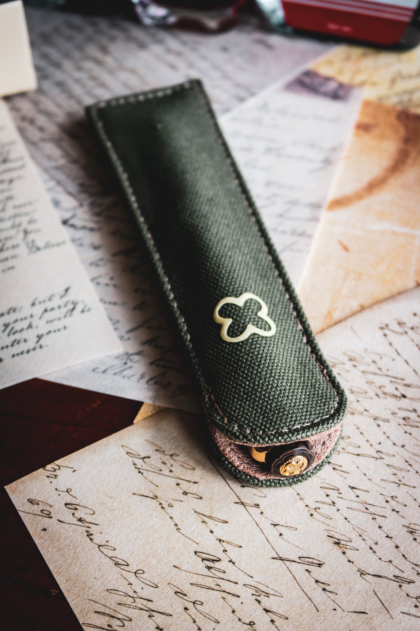 Canvas Sleeve - Army Green