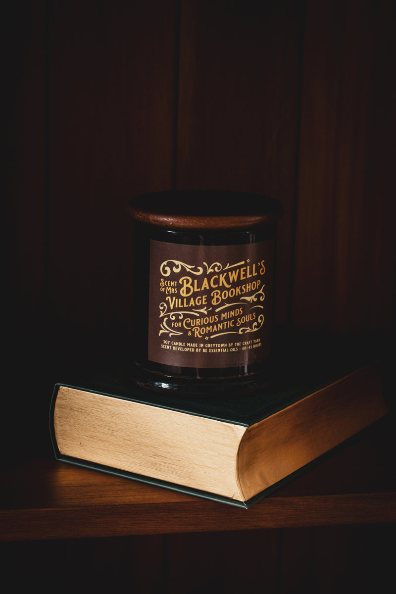 Mrs Blackwell's Bookshop Scent Candle