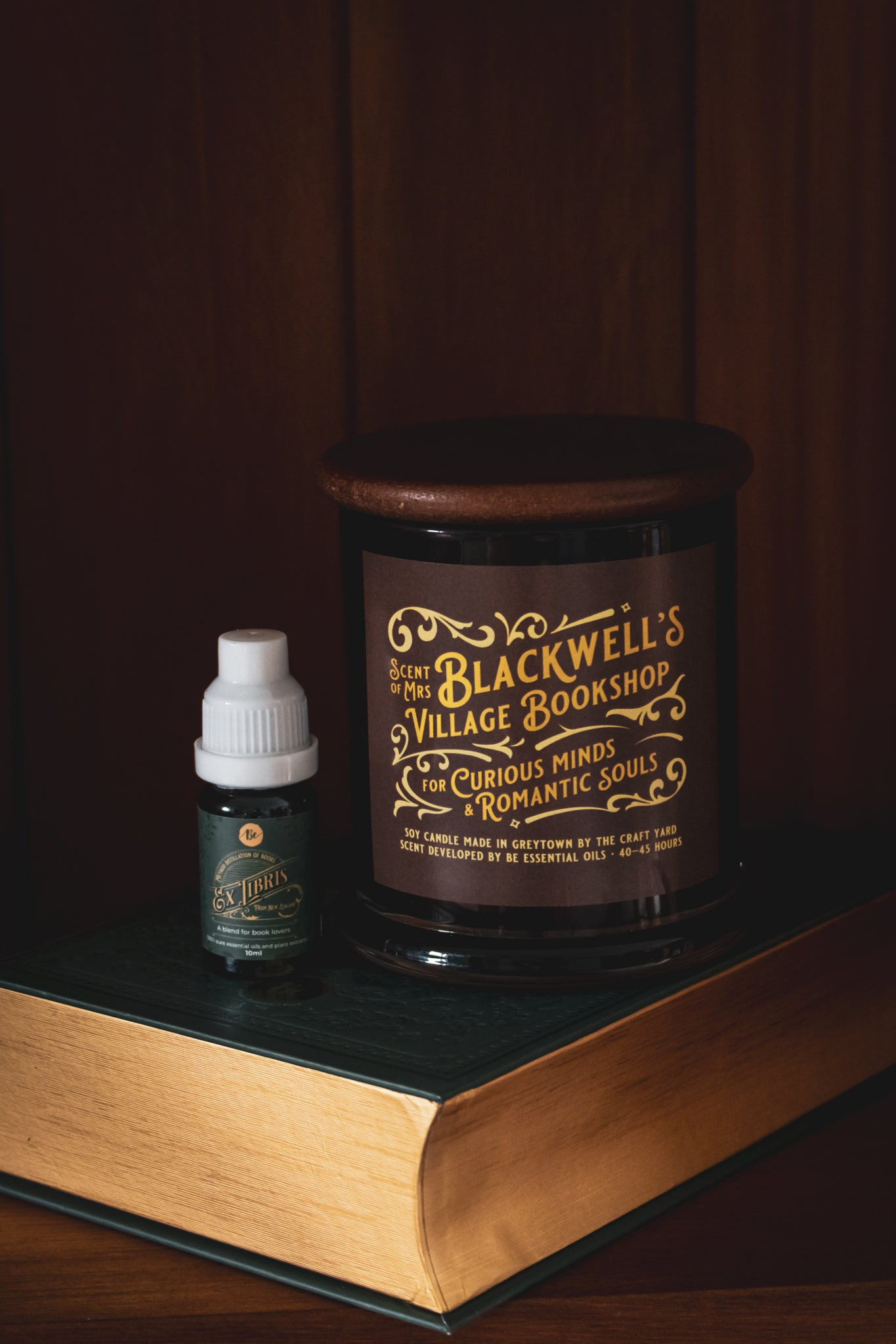 Mrs Blackwell's Bookshop Scent Candle
