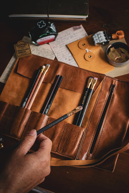 Leather Tool Roll