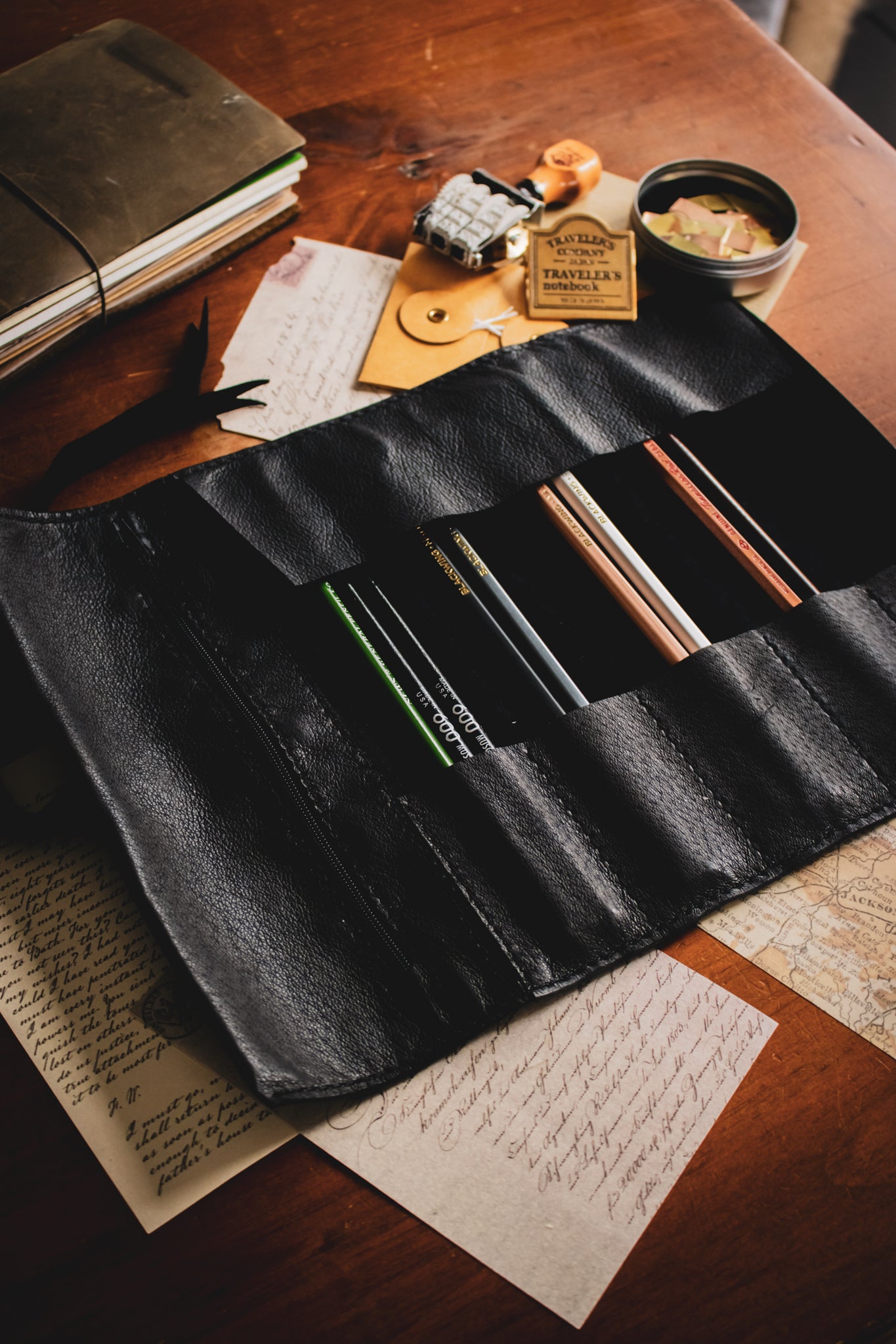 Leather Tool Roll