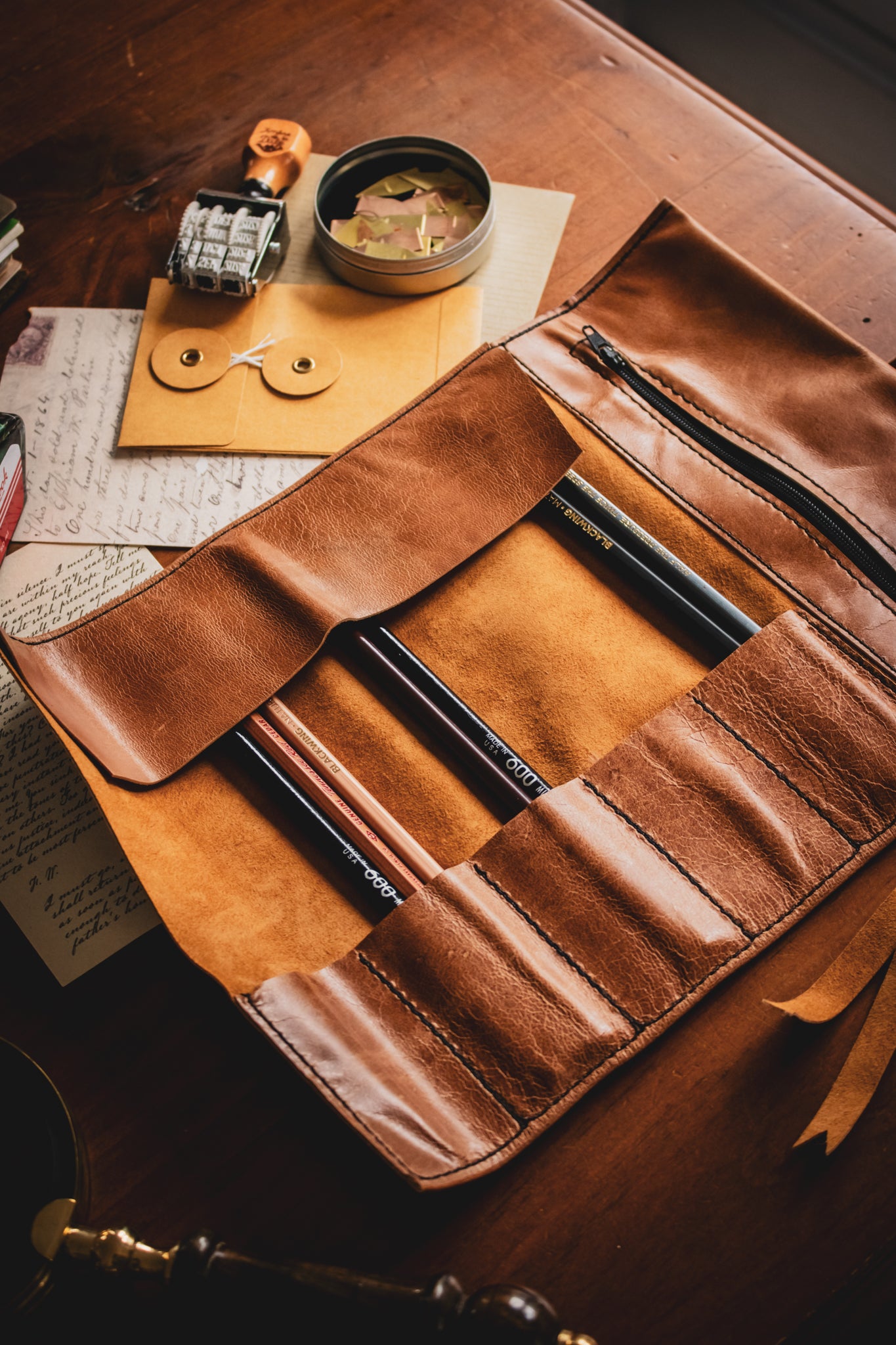 Leather Tool Roll