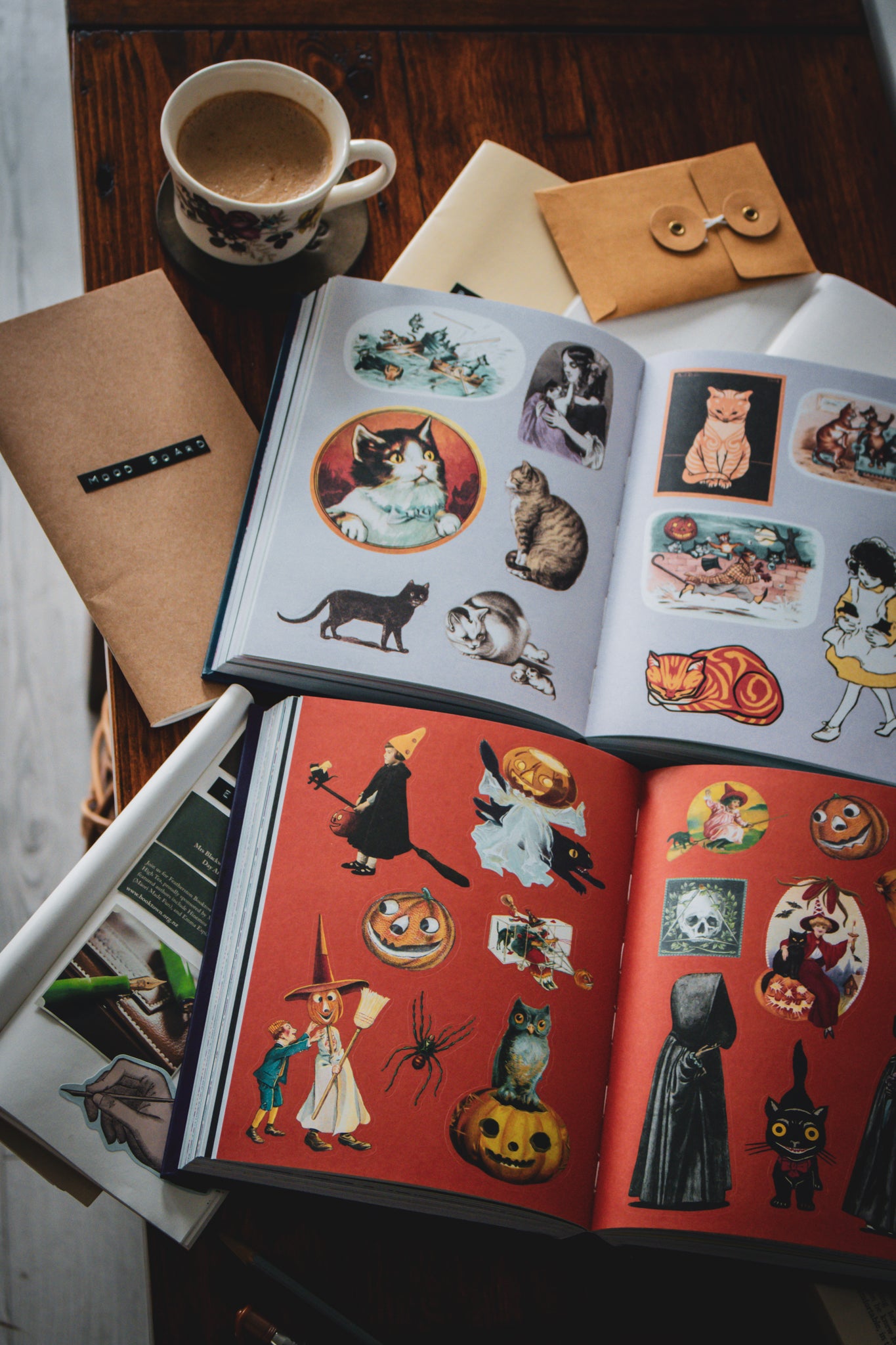 Antiquarian Sticker Book: Imaginarium