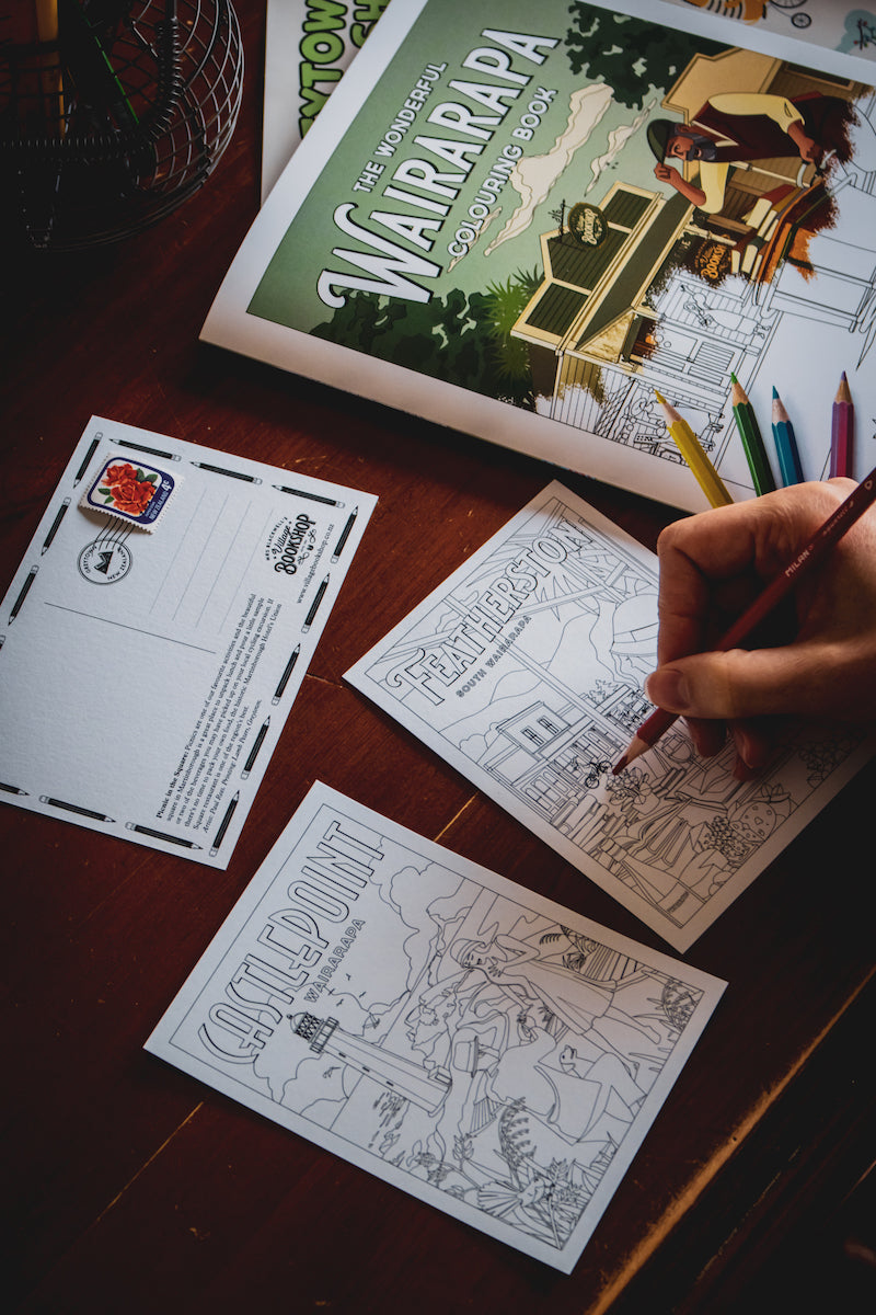 Wonderful Wairarapa Colouring Set
