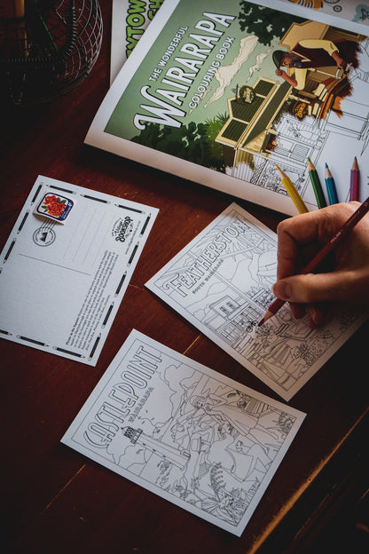 Wonderful Wairarapa Colouring Set