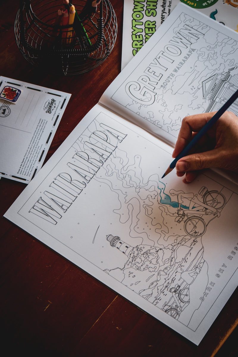 Wonderful Wairarapa Colouring Set