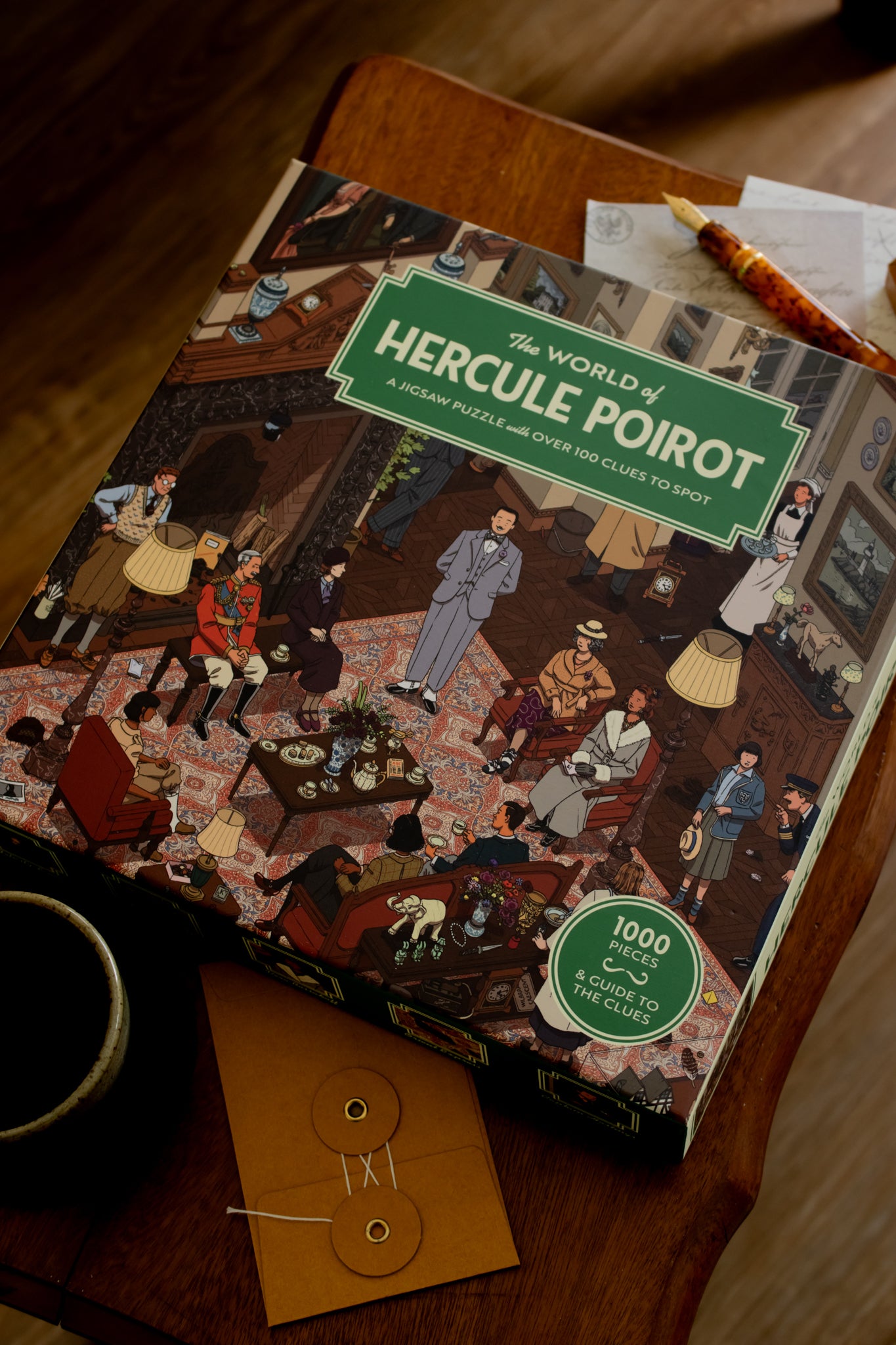 World of Hercule Poirot: 1000 Jigsaw