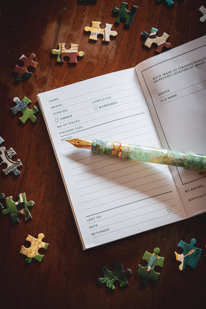 Estie Sea Glass - Gold Trim