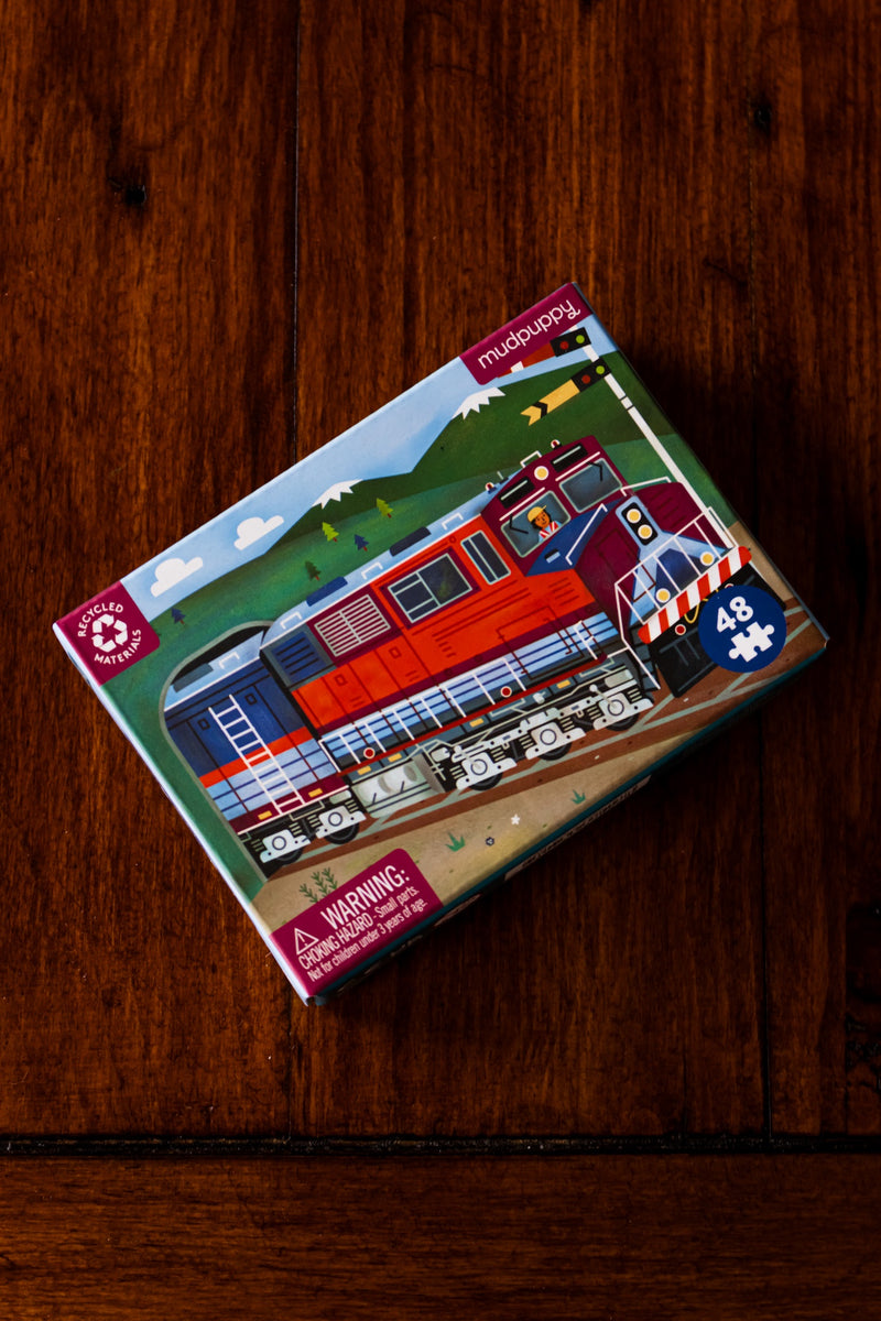 Freight Train Mini Puzzle (48pc)