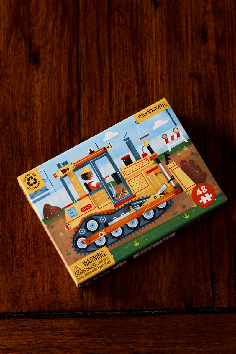 Bulldozer Mini Puzzle (48pc)