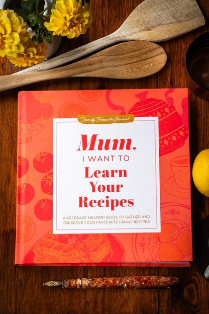 Mum, I Want to Learn Your Recipes