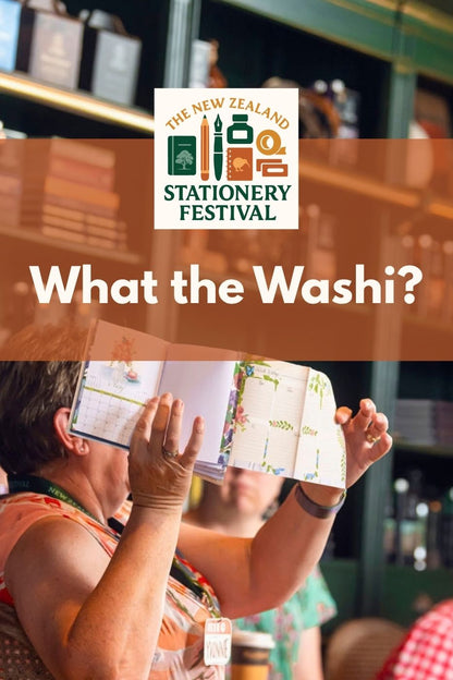NZ STATIONERY FESTIVAL: What the Washi? with Yvonne Nikolaison