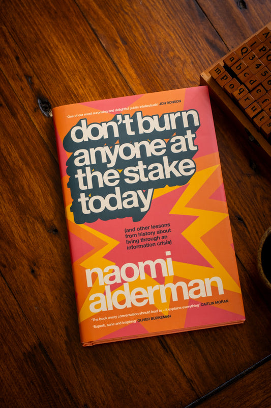 Don't Burn Anyone at the Stake Today
