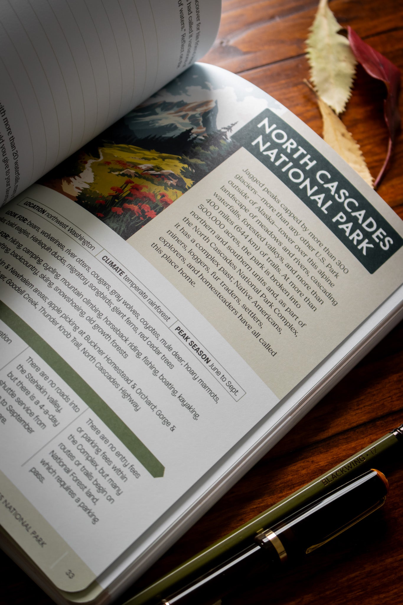 National Parks Sticker & Logbook