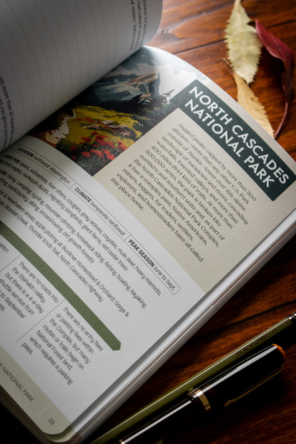 National Parks Sticker & Logbook